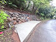 前面道路です。