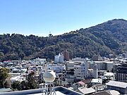 【眺望】湯河原の市街地。