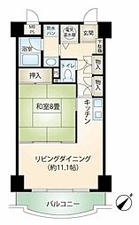 ケアリゾート熱海弐番館 1LDKの間取図画像
