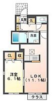 メゾンパストラル  ｜ 兵庫県姫路市網干区津市場（賃貸アパート1LDK・1階・46.08㎡） その2