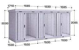加須市土手貸コンテナ 1、2