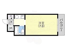 ジョイフル長田 204 ｜ 兵庫県神戸市長田区蓮宮通３丁目1番2号（賃貸マンション1R・2階・18.76㎡） その2