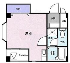 パル六甲  ｜ 兵庫県神戸市灘区深田町１丁目2番5号（賃貸マンション1R・2階・22.55㎡） その2