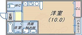 グランシャリオ山本通2  ｜ 兵庫県神戸市中央区山本通４丁目27番22号3（賃貸アパート1R・1階・26.50㎡） その2