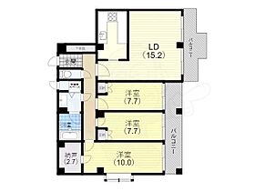 北野館 201 ｜ 兵庫県神戸市中央区北野町２丁目（賃貸マンション3SLDK・2階・99.99㎡） その2