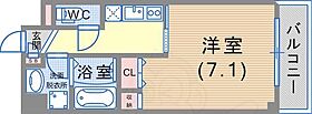 GranVita 502 ｜ 兵庫県神戸市中央区生田町４丁目（賃貸マンション1K・5階・24.72㎡） その2