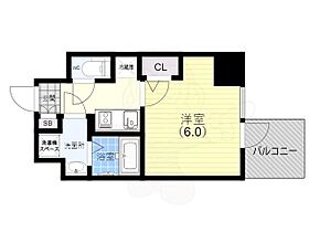 エスリード神戸三宮ヒルズ  ｜ 兵庫県神戸市中央区中山手通２丁目（賃貸マンション1K・3階・21.34㎡） その2