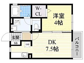 エスポワール  ｜ 兵庫県神戸市長田区長田町６丁目2番9号（賃貸アパート1DK・2階・30.30㎡） その2