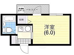 間取図画像 1K