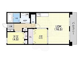 大倉山高層住宅 3階