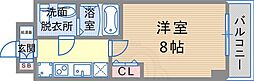 マロワール神戸 1Kの間取図画像
