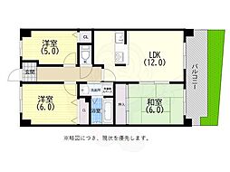 グレーシィ須磨アルテピア1番街 3LDKの間取図画像
