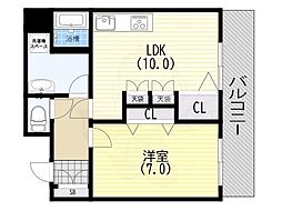 リーグレック元町 4階/-