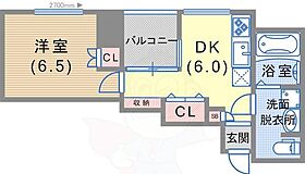 OPEN SESAME元町通 702 ｜ 兵庫県神戸市中央区元町通５丁目5番14号（賃貸マンション1DK・7階・31.47㎡） その2