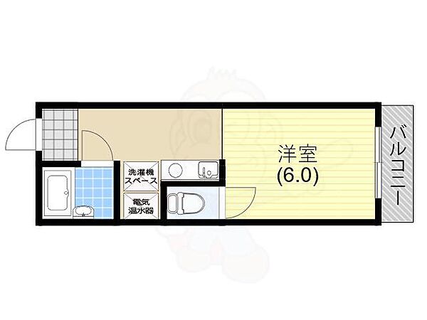 バンブロス5 213｜兵庫県神戸市須磨区須磨浦通６丁目(賃貸マンション1R・2階・20.00㎡)の写真 その2