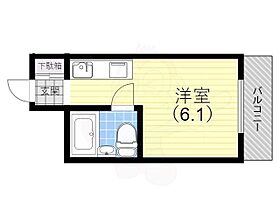 サンシャイン山手  ｜ 兵庫県神戸市中央区中山手通２丁目15番13号（賃貸マンション1R・2階・18.00㎡） その2