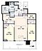間取り：48階建て43階部分／62．23m2／2ＬＤＫ＋2ＷＩＣ＋ＳＩＣ＋納戸＋ＴＲ