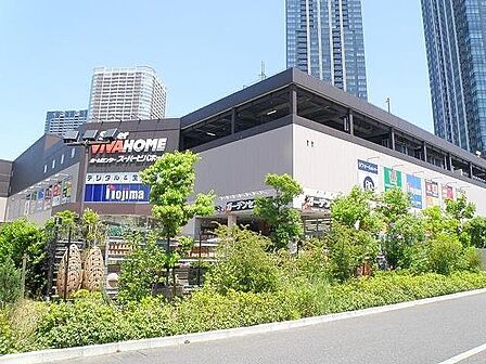 スーパービバホーム豊洲店 徒歩8分。 600m