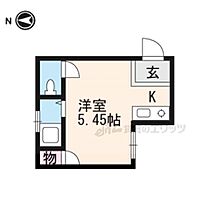 マオカハイツ 4-C ｜ 京都府京都市左京区下鴨高木町（賃貸マンション1R・4階・16.00㎡） その2