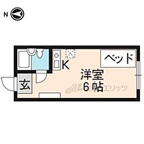 カレッジアンハウス玄琢 307 ｜ 京都府京都市北区紫竹西野山町（賃貸マンション1R・3階・16.00㎡） その2