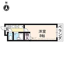 第4マインたなべ 203 ｜ 京都府京都市上京区芦山寺通大宮西入２丁目中社町（賃貸マンション1K・2階・23.00㎡） その2