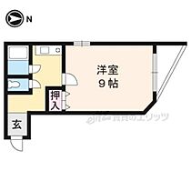 京都府京都市北区上賀茂向縄手町（賃貸マンション1K・1階・25.00㎡） その2