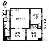 ハイムフロイデン一乗寺 3C10 ｜ 京都府京都市左京区高野上竹屋町（賃貸マンション3LDK・3階・53.00㎡） その2