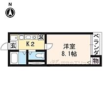 京都府京都市上京区五辻通千本東入西五辻東町（賃貸マンション1K・3階・22.78㎡） その2