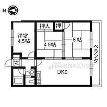 メゾン北山パークサイド 202 ｜ 京都府京都市北区大宮東脇台町（賃貸マンション3LDK・2階・52.00㎡） その2