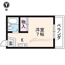 シャルマン前川 305 ｜ 京都府京都市北区紫竹下竹殿町（賃貸マンション1K・3階・16.00㎡） その2