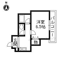 グリーンヴィレッジ烏丸 201 ｜ 京都府京都市上京区武者小路通室町東入梅屋町（賃貸マンション1K・2階・20.05㎡） その2