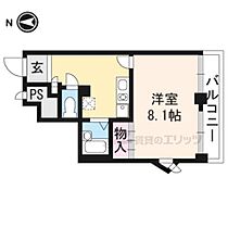 ＯＫＵＮＯ御所東ビル 405 ｜ 京都府京都市上京区今出川通寺町西入大原口町（賃貸マンション1K・4階・26.66㎡） その1