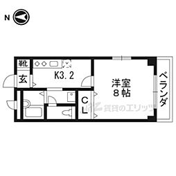 京都市営烏丸線 北山駅 徒歩22分