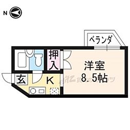 間取図画像 1K