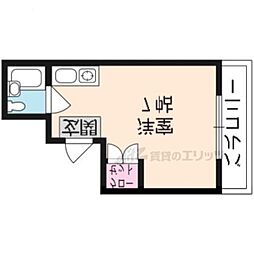 陽和ハイツ ワンルームの間取図画像