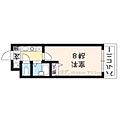 ラグーナ宝ケ池1階4.5万円
