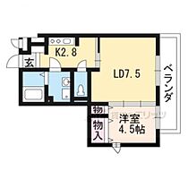 滋賀県東近江市八日市本町（賃貸アパート1LDK・1階・36.43㎡） その2