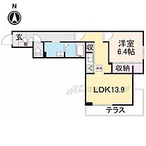 シャーメゾン　テミス 102 ｜ 滋賀県米原市下多良3丁目（賃貸マンション1LDK・1階・51.75㎡） その2