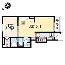 滋賀県甲賀市甲南町寺庄（賃貸アパート1LDK・1階・46.83㎡） その2