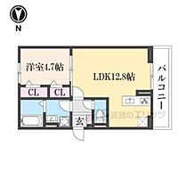 D-ROOMルシエル 201 ｜ 滋賀県甲賀市虫生野中央（賃貸アパート1LDK・2階・41.67㎡） その2