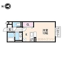 コンフォールＭ 205 ｜ 滋賀県米原市下多良一丁目（賃貸アパート1R・2階・33.34㎡） その2