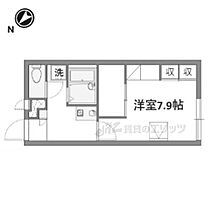 滋賀県彦根市高宮町（賃貸アパート1K・2階・22.02㎡） その2