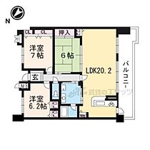 滋賀県大津市桜野町2丁目（賃貸マンション3LDK・7階・86.90㎡） その2