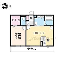 滋賀県大津市富士見台（賃貸アパート1LDK・1階・42.54㎡） その2