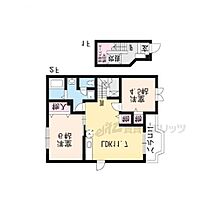 滋賀県大津市平津1丁目（賃貸アパート2LDK・2階・58.12㎡） その2