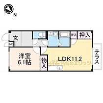 滋賀県彦根市西今町（賃貸アパート1LDK・1階・45.64㎡） その2