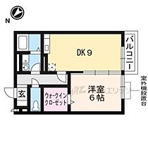 滋賀県大津市堅田1丁目（賃貸アパート1LDK・2階・40.30㎡） その2