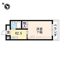 上笠東ハイツ 3-6 ｜ 滋賀県草津市上笠3丁目（賃貸マンション1K・3階・21.00㎡） その2