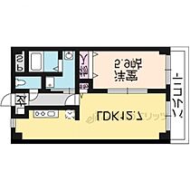 ベルヌーブ森神VI 303 ｜ 滋賀県大津市大江６丁目（賃貸マンション1LDK・3階・41.70㎡） その2