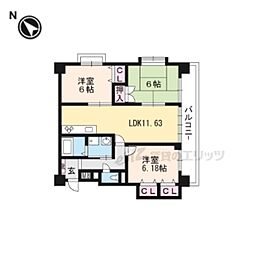アトレー南草津 3LDKの間取図画像